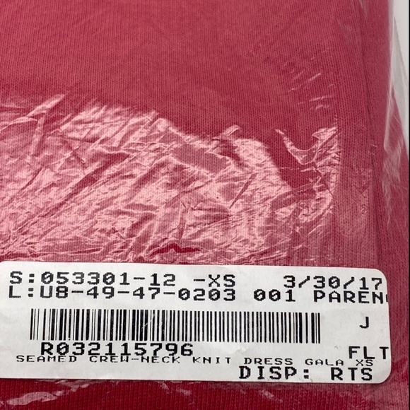 J. Jill XS NEW SEAMED CREW-NECK KNIT DRESS GALA NWT RARE - Picture 5 of 6